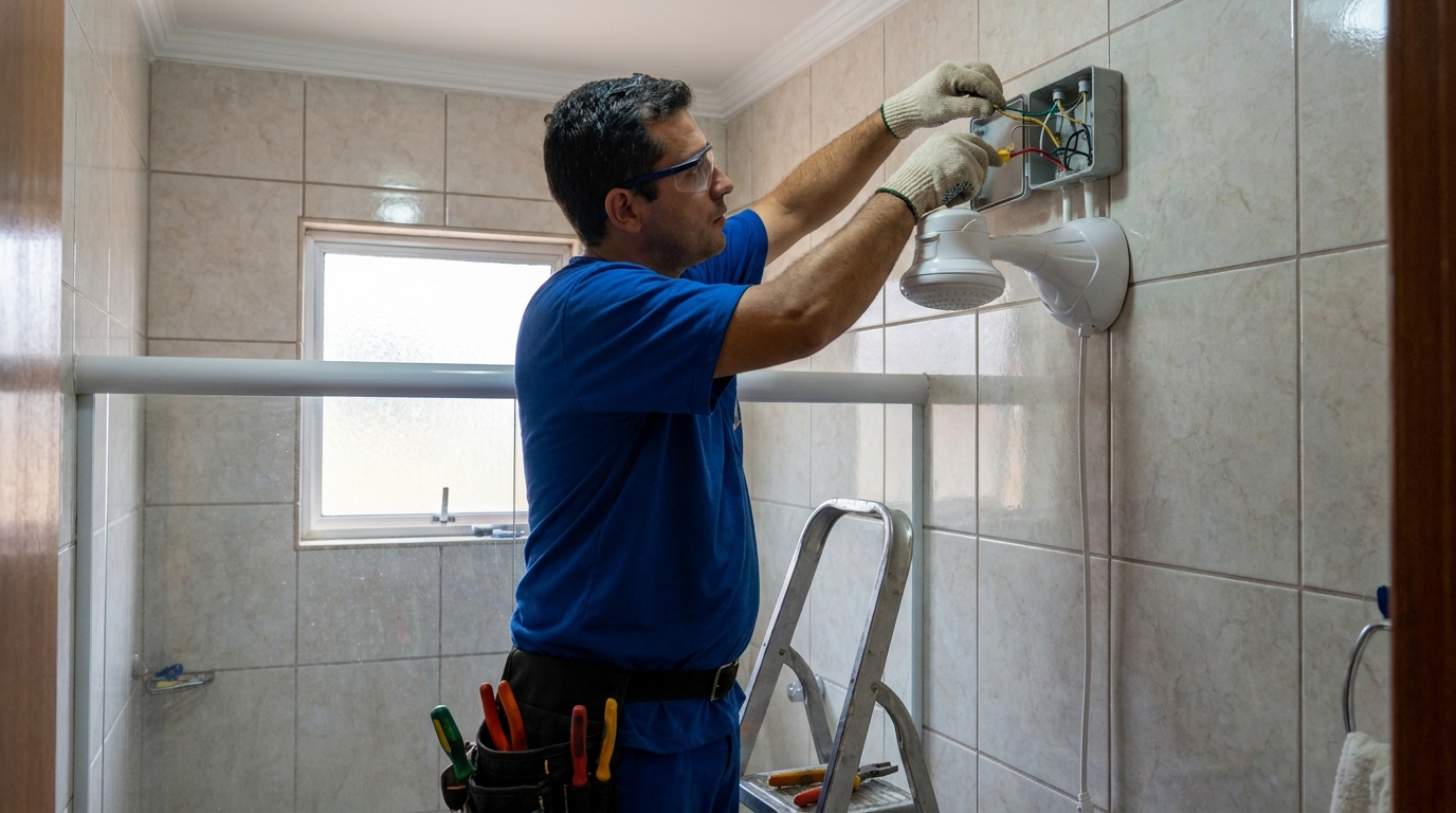 Adequação de Fiação em Atibaia‑SP