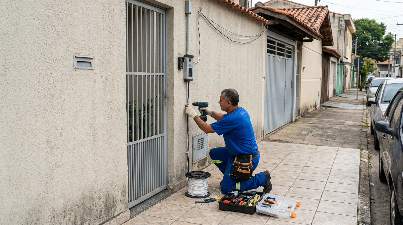 Instalação em Condomínios em Atibaia‑SP