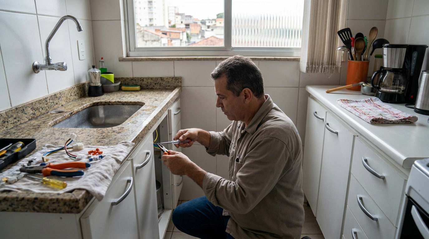 Troca de Torneira Elétrica em Atibaia‑SP